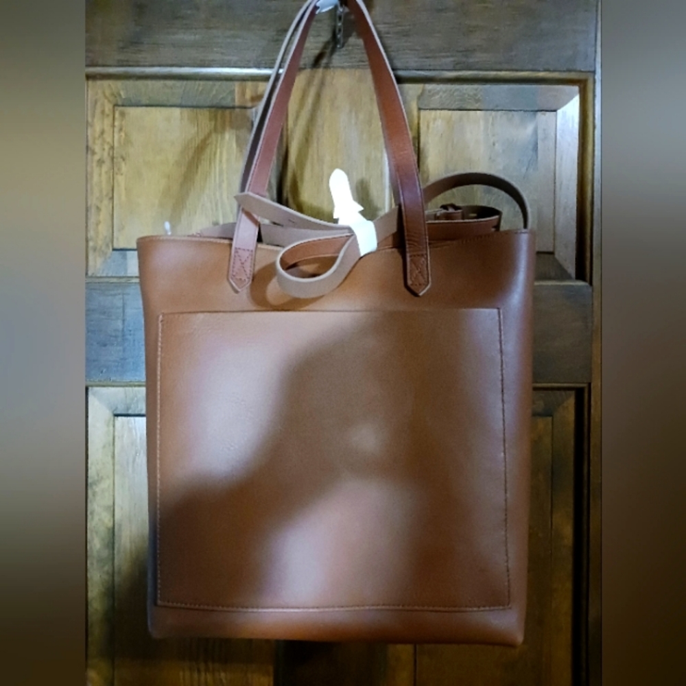 Madewell The Zip-Top Medium Transport Tote NWT